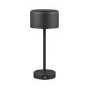 Stalinis šviestuvas matinės juodos spalvos LED su pritemdymo funkcija (aukštis 30 cm) Jeff – Reality