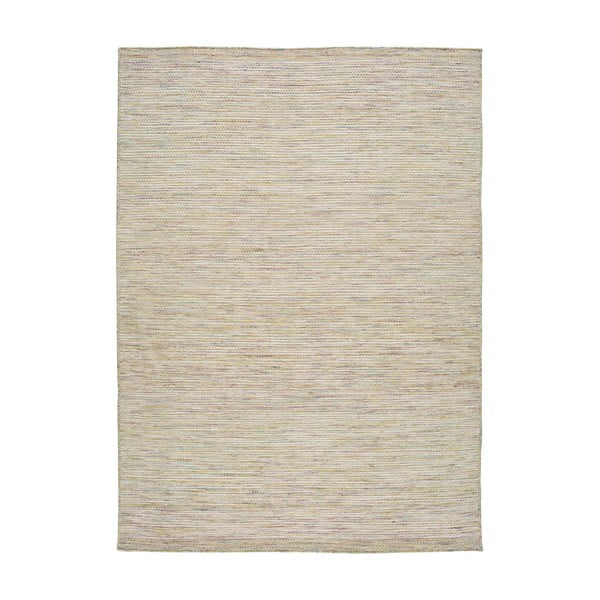 Smėlio spalvos vilnonis kilimas "Universal Kiran Liso", 80 x 150 cm
