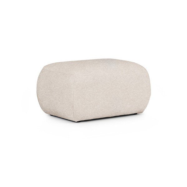 Kreminės spalvos iš boucle taburetė Mirel – Rodier-image-2