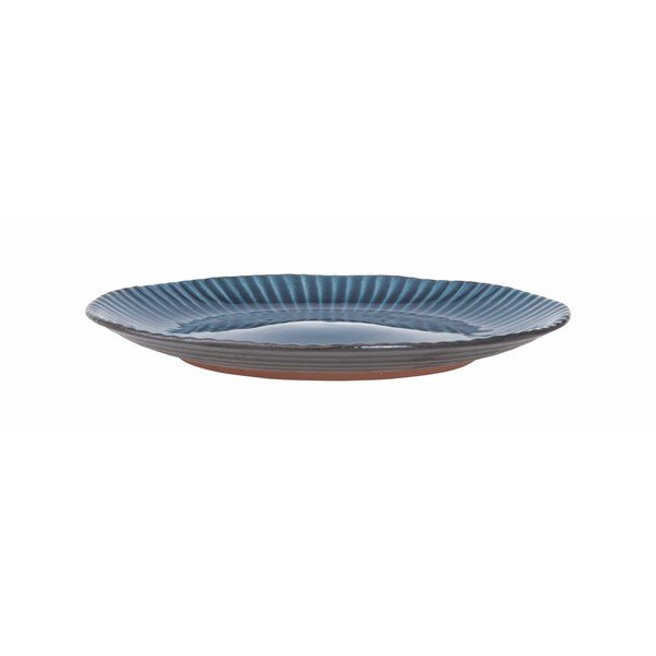 Mėlyna molinė lėkštė Bahne & CO Birch, ø 27,5 cm