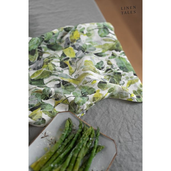 Iš lino stalo takelis 40x200 cm Lotus – Linen Tales-image-1