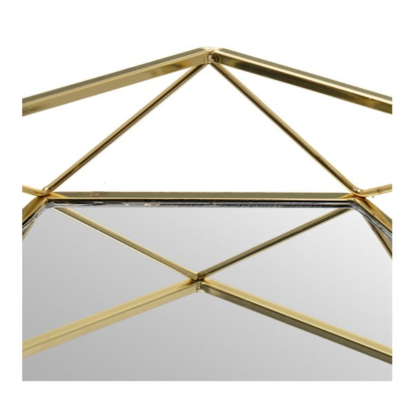 Iš metalo dekoratyviniai padėklai 2 vnt. ø 25 cm – Casa Selección-image-3