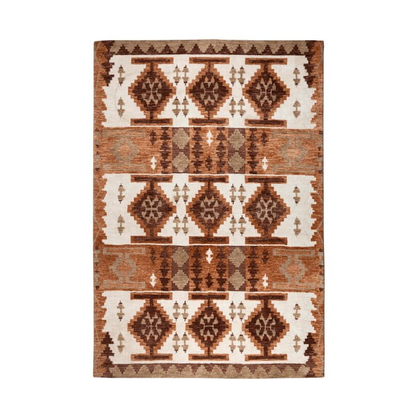 Terakotos spalvos kilimas 160x230 cm Maron – Dutchbone