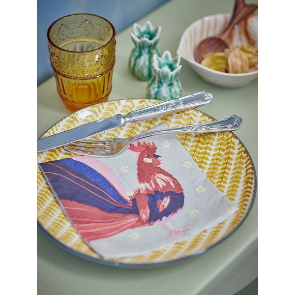 Iš popieriaus servetėlės 20 vnt. 33x33 cm Hanaia – Bloomingville-image-1