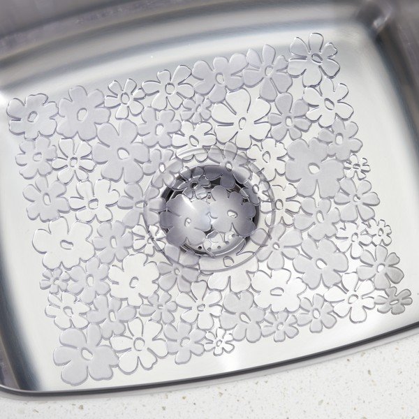 Skaidrus kilimėlis iDesign Blumz, 28 x 30,5 cm-image-1