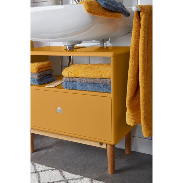 Spintelė po kriaukle garstyčių spalvos 66x45 cm Color Bath – Tom Tailor-image-1