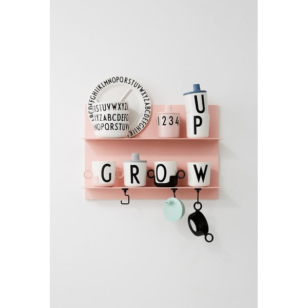 Juodas puodelio dangtelis Design Letters, ø 7 cm-image-3