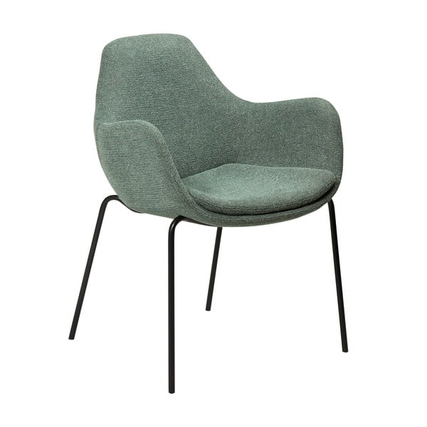 Iš boucle krėslas šviesiai žalios spalvos Zimmer – DAN-FORM Denmark