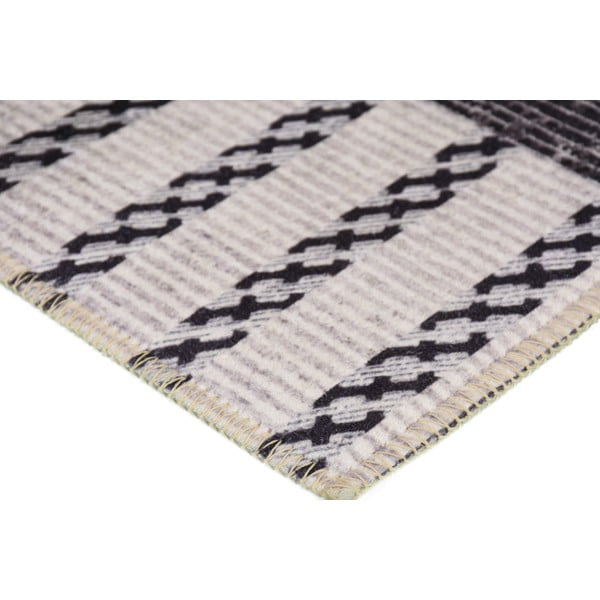 Pilkas plaunamas kilimas 80x50 cm - Vitaus-image-2