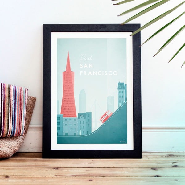 Plakatas Travelposter San Francisco, 50 x 70 cm-image-1