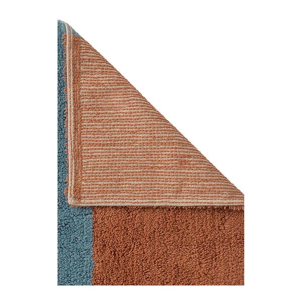 Rankų darbo iš vilnos kilimas 80x140 cm Chroma Cinnamon – Lorena Canals-image-4