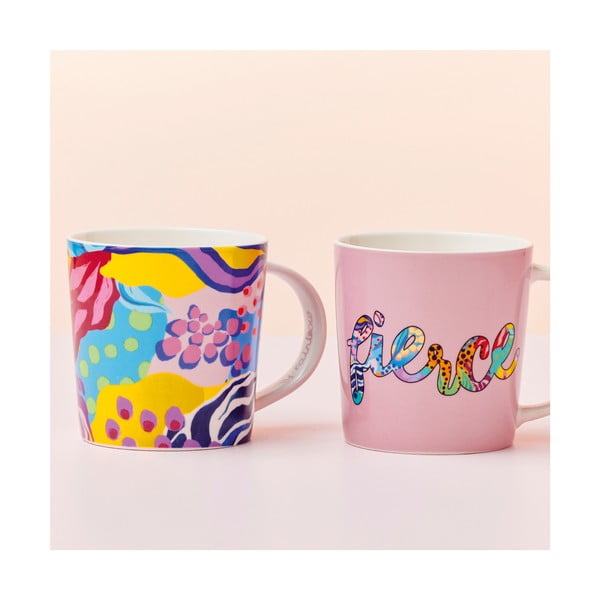 Iš porceliano  puodeliai 2 vnt. 380 ml Be Fierce – Maxwell & Williams-image-1