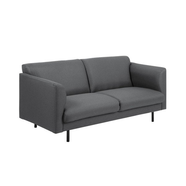 "Actona Conley" pilka dviejų vietų sofa-image-1
