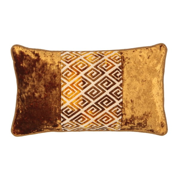 Geltonos ir smėlio spalvos pagalvėlė Kate Louise Malisso, 33 x 57 cm