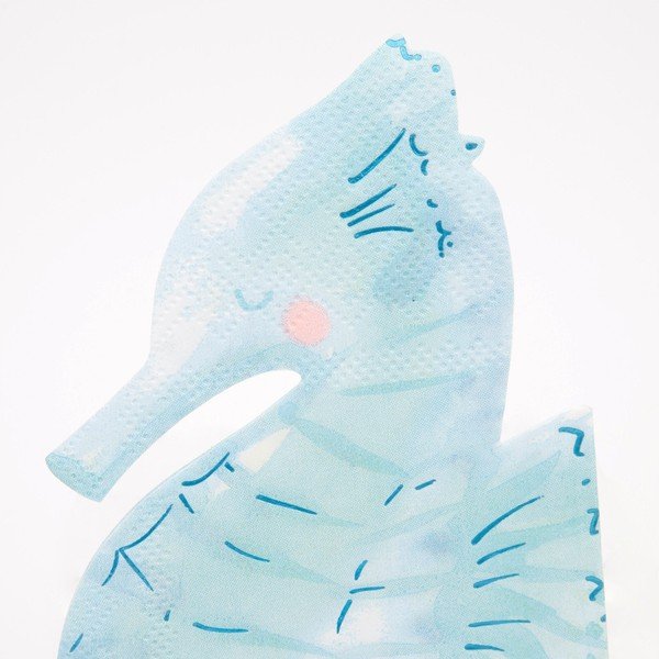 Iš popieriaus servetėlės 16 vnt. Seahorse – Meri Meri-image-3