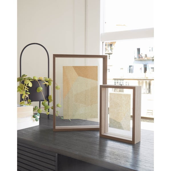 Natūralios spalvos pastatomas rėmas 22,5x31,5 cm Flavina – Kave Home-image-1