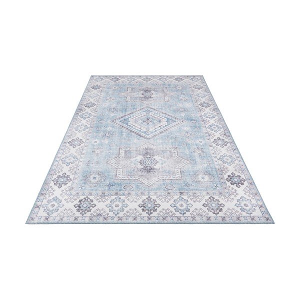 Šviesiai mėlynas kilimas Nouristan Gratia, 160 x 230 cm-image-3