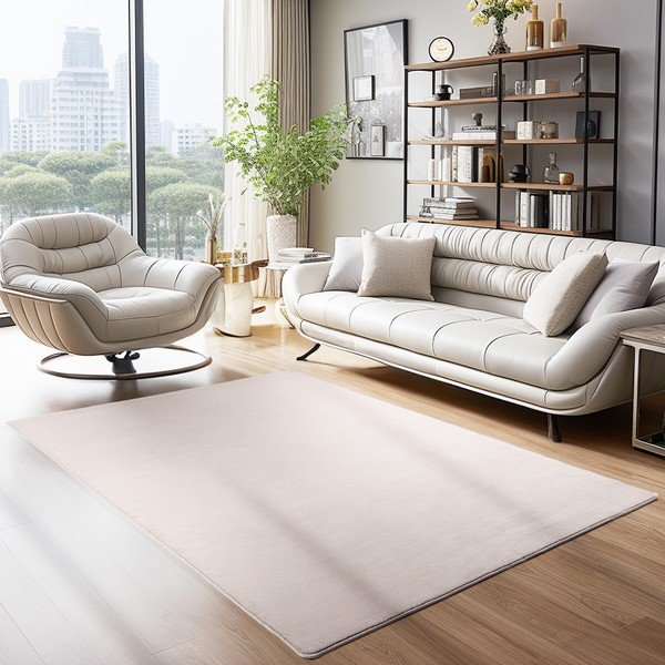 Skalbiamas smėlio spalvos kilimas 60x110 cm Sky – Ayyildiz Carpets-image-1