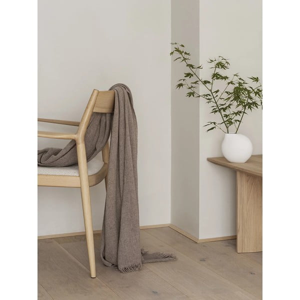 Iš porceliano  vaza šviesiai pilkos spalvos (aukštis 14 cm) Nona – Blomus-image-1