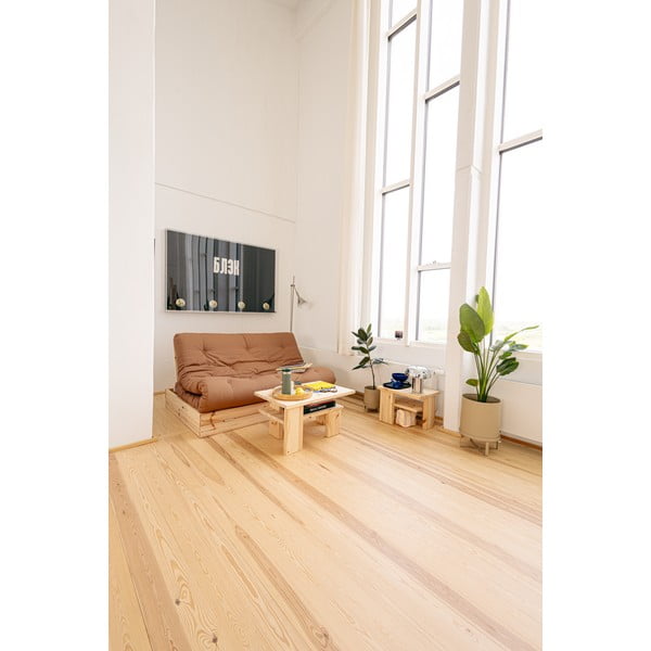 Iš pušies masyvo šoninis stalas 34x45 cm Japan – Karup Design-image-1