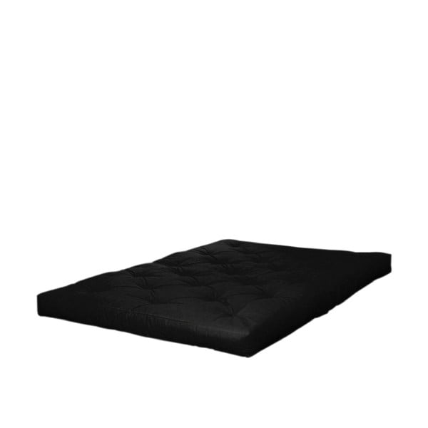 Juodos spalvos čiužinys Karup Design Comfort Black, 160 x 200 cm