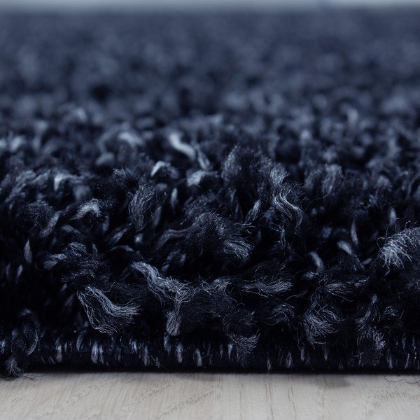 Tamsiai mėlynos spalvos apvalios formos kilimas ø 120 cm Life – Ayyildiz Carpets-image-2