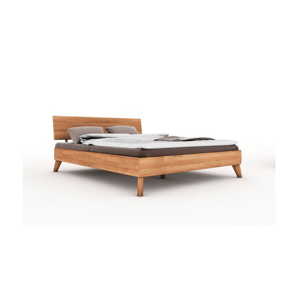 Dvigulė lova iš bukmedžio medienos 160x200 cm Greg 1 - The Beds