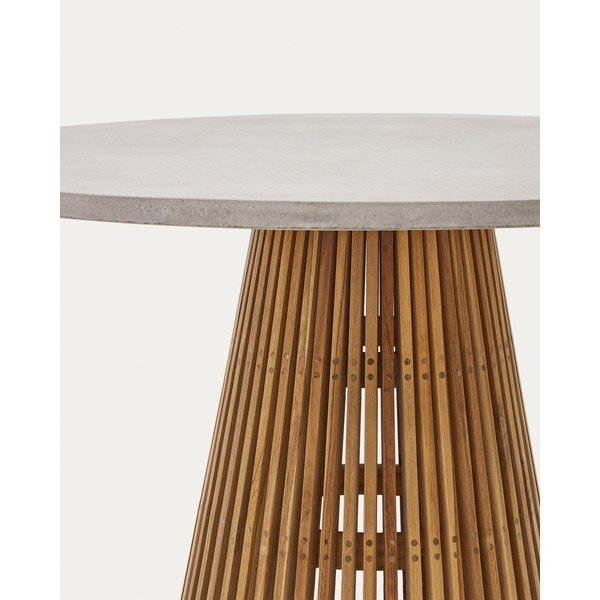 Apvalios formos sodo valgomojo stalas ø 120 cm Alcaufar – Kave Home-image-2