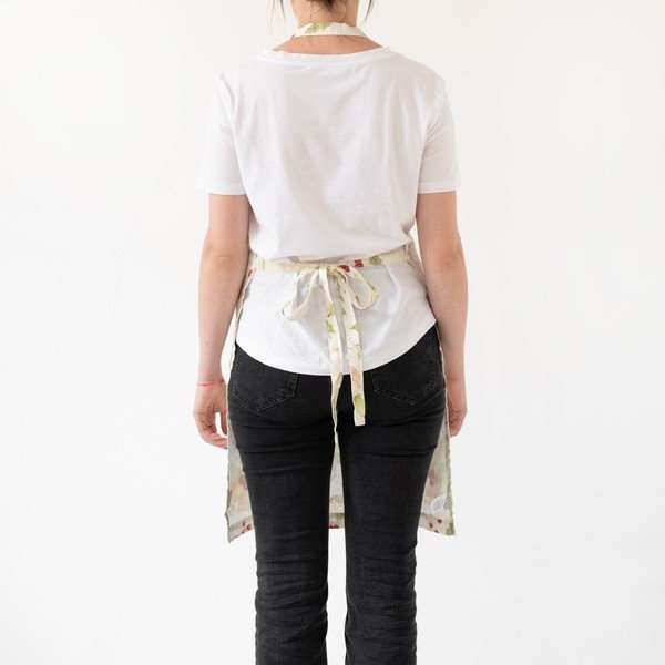 Kalėdinė lininė prijuostė Linen Tales Daily Apron Merry, 80 x 55 cm-image-2