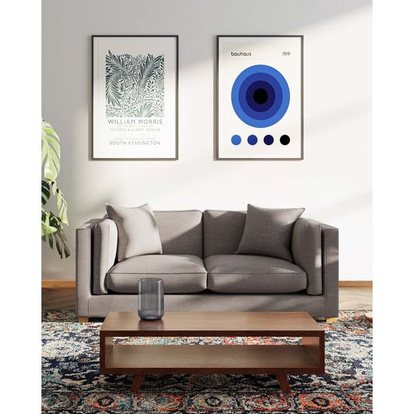 Sofa šviesiai pilkos spalvos 195 cm Pomo – Ame Yens-image-3