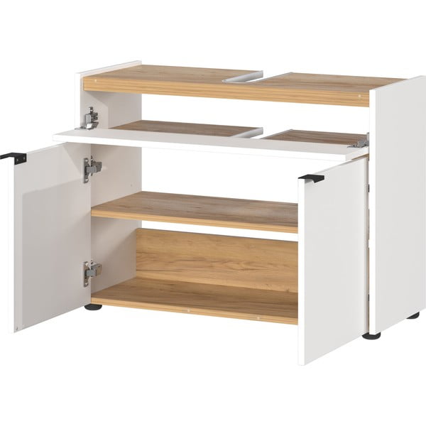 Vonios baldų komplektas baltos spalvos Forano – Germania-image-4