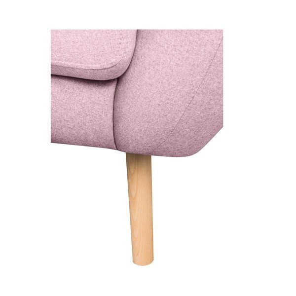 Rožinė trijų vietų sofa "Kooko Home Pop-image-3