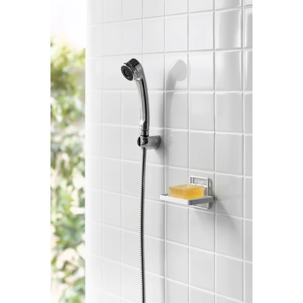 Klijuojama iš metalo muilinė baltos spalvos Film Hook – YAMAZAKI-image-3