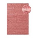 Rankų darbo tamsiai rožinės spalvos iš boucle kilimas 160x230 cm Notting Hill Portobello – Ted Baker