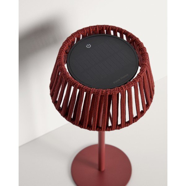 Stalinis/nešiojamas lauko šviestuvas LED saulės baterijos (aukštis 30 cm) Aldet – Kave Home-image-4