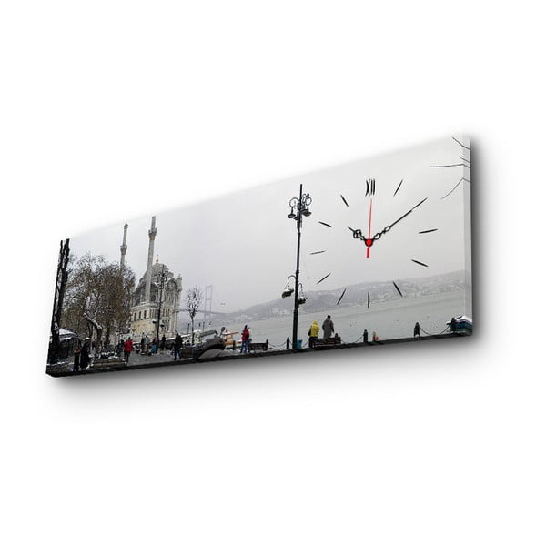 Paveikslas - laikrodis Wallity, 30 x 90 cm