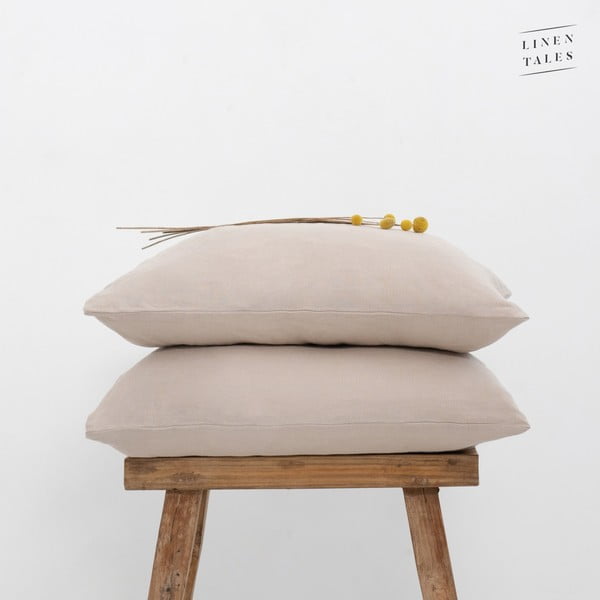 Kanapių pluošto pagalvės užvalkalas 70x90 cm - Linen Tales