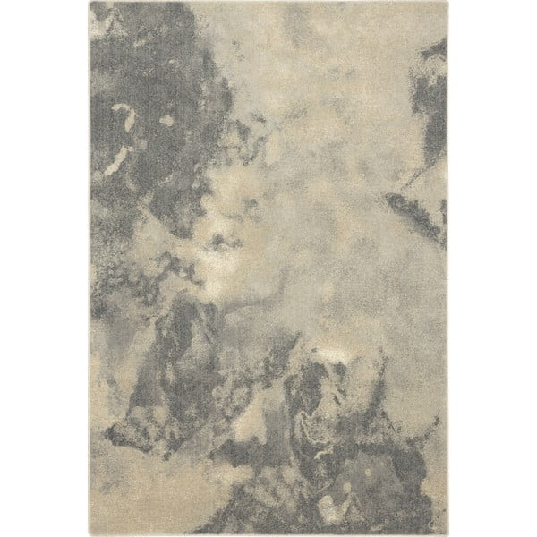 Kilimas iš vilnos smėlio spalvos 133x180 cm Blur – Agnella