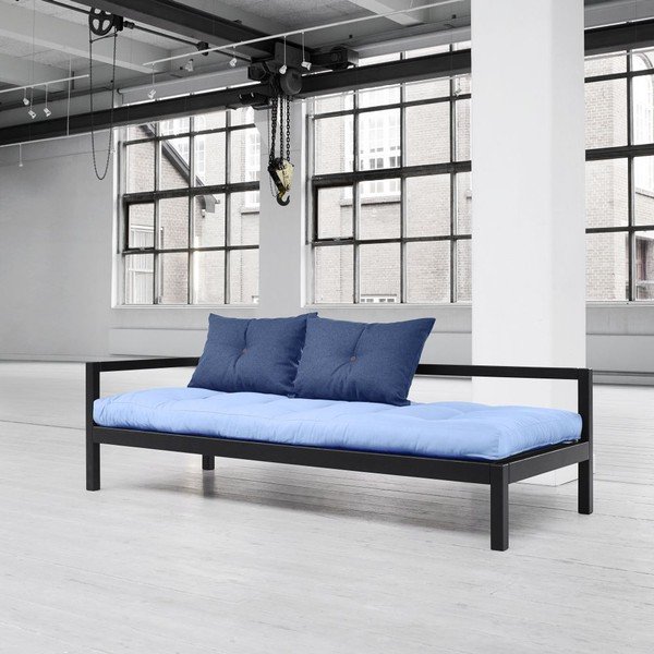 Daugiafunkcinė sofa "Karup Soul" Juoda/Celeste/Gris-image-1