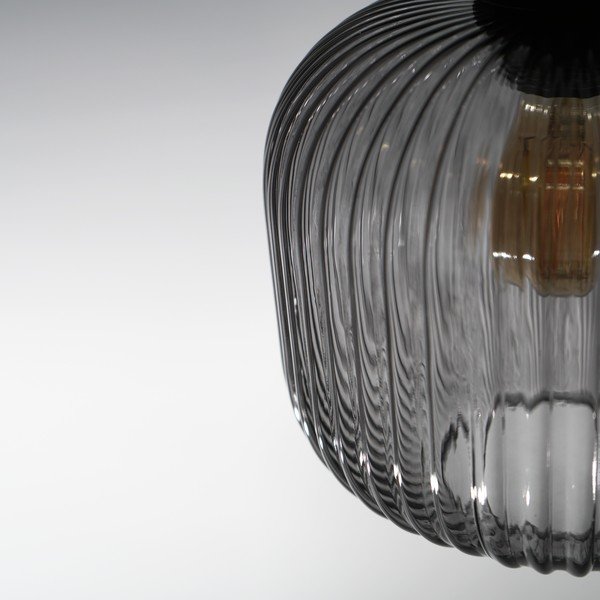 Juodas pakabinamas šviestuvas SULION Garbo, aukštis 127,5 cm-image-1