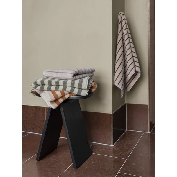 Žalios spalvos iš frote audinio iš organiškos medvilnės rankšluostis 50x100 cm Arto – Blomus-image-1