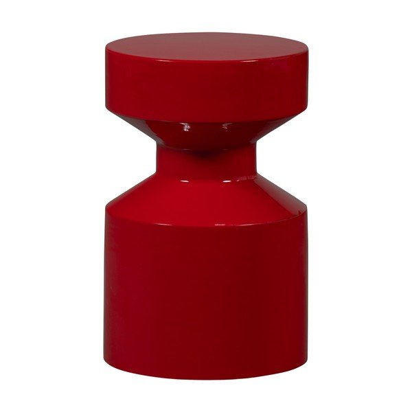 Iš metalo apvalios formos šoninis stalas ø 30 cm Ferry – WOOOD