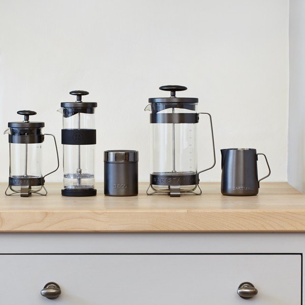French press "Barista" 350 ml, juodas-image-1
