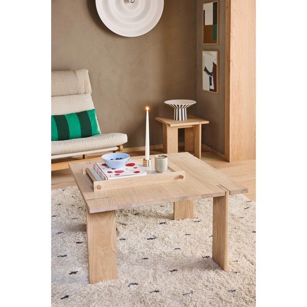 Juodos ir baltos spalvos/smėlio spalvos iš akmens masės dubuo ø 30 cm Toppu – OYOY Living Design-image-2