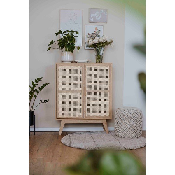 Spintelė natūralios spalvos iš ąžuolo 87x110 cm Bridget – Støraa-image-1