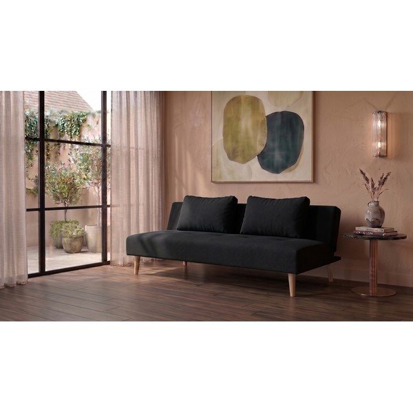 Tamsiai pilka sofa-lova Bonami Essentials Matylda-image-1