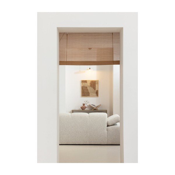 Taupe spalvos TV spintelė iš metalo 120x40x35 cm Teun – WOOOD-image-3