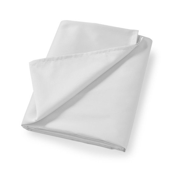 Šviesiai pilkos spalvos iš satino medvilnės paklodė 275x275 cm Cotton Sateen – Bianca