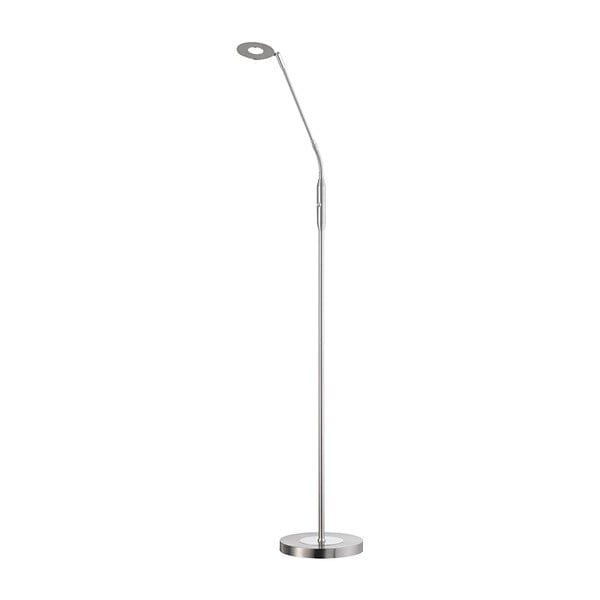 Pastatomas šviestuvas sidabrinės spalvos LED su pritemdymo funkcija (aukštis 150 cm) Dent – Fischer & Honsel