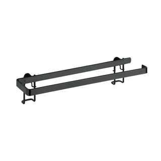 Juodas laikiklis virtuviniams rankšluosčiams Weko Turbo-Loc® Gala, plotis 30,6 cm